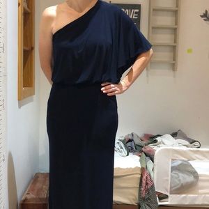 Dark navy dress